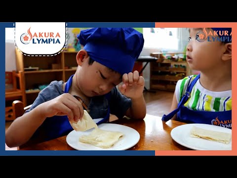 [SAKURA- OLYMPIA] COOKING TIME: BÉ LÀM BÁNH SỮA CHUA