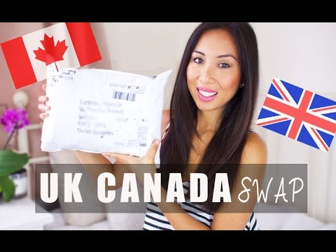 Look what I got from Canada! l UK Canada Makeup Swap with Sam Jane Video