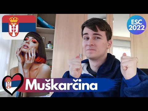 SARA JO - MUŠKARČINA REACTION // PESMA ZA EVROVIZIJU 🇷🇸 SERBIA EUROVISION 2022 🇷🇸
