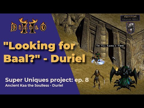 DIABLO 2 SUPER UNIQUES PROJECT EP. 8 - Rolling Fortitude and Ending Act 2
