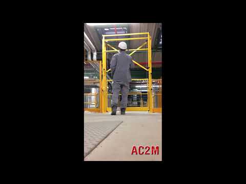 Barrière écluse repliable à effacement vertical SG44