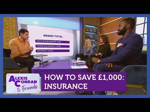How to save £1,000: Insurance Feat. Sue Hayward | Alexis Conran & Friends