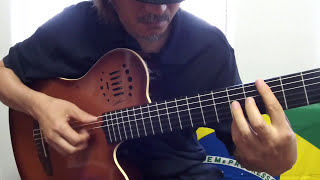 Samba do Avião (Tom Jobim) - Guitar - ジェット機のサンバ