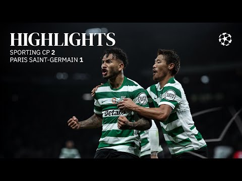 Resumo | Liga dos Campeões: Sporting CP 2-1 Paris Saint-Germain