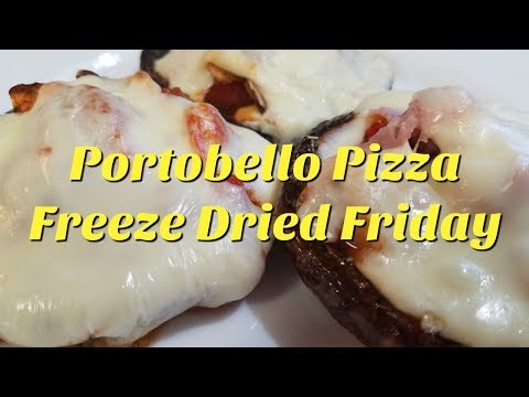 Portobello Pizza ~ Freeze Dried Friday ~SuttonsDaze