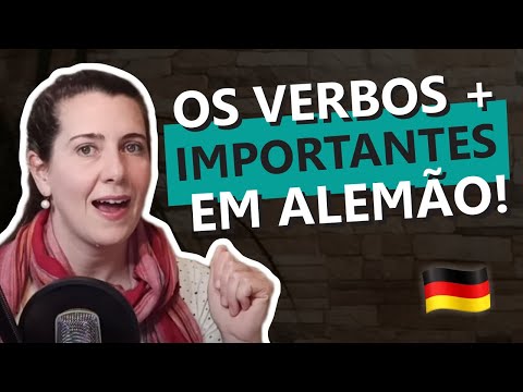 Os Verbos mais Importantes em Alemão #PrincipaisVerbosEmAlemao