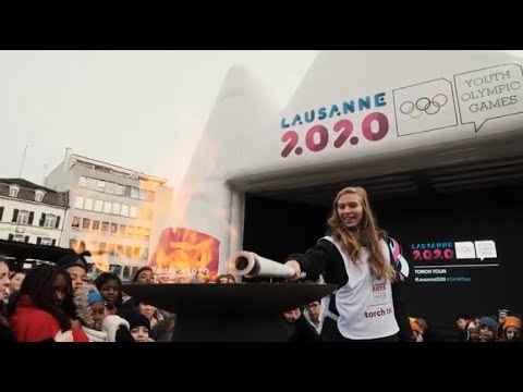 Lausanne 2020 Torch Tour - Fribourg