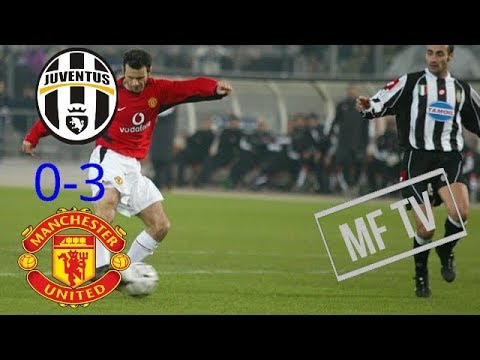 Juventus vs Manchester United 0-3 Highlights & Goals | English Commentary Champion League 2003 | HD