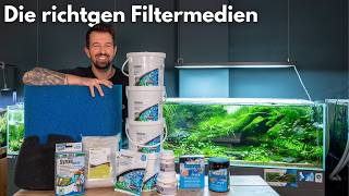 Welche Filtermedien braucht man wirklich für ein Aquascape?