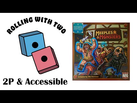 Rolling With Two: Meeples & Monsters: Kickstarter Edition