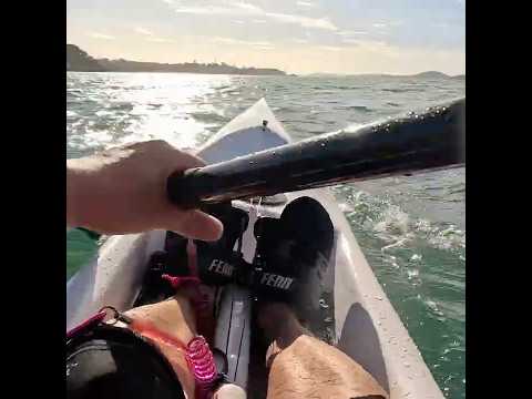 Choppy sea #surfski #choppy # #kayaking #windy