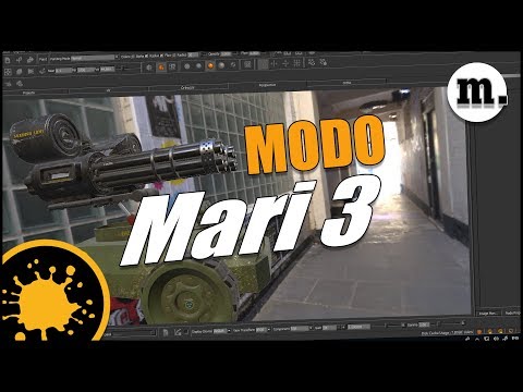 Mari Modo bake and workflow tutorial | Introduction to Mari 3