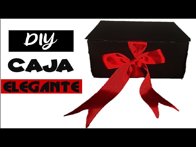 Vídeo relacionado con Caja de regalo Negro con tapa 31.5 x 21.5 x 11 cm, Cajas de Regalo Premium con Tapa y Cinta para Regalos de San Valentín, Navidad Incluye Papel seda triturado Tarjetas sobre