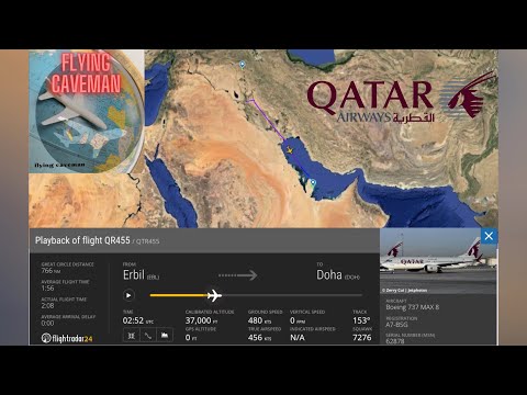 Miniatura YouTube dla Qatar Airways Boeing 737MAX 8 Passenger