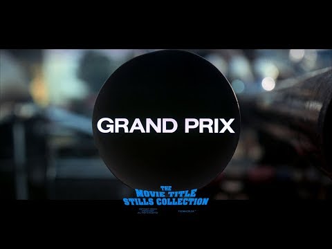 Grand Prix (1966) title sequence