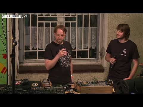 LPZW & Tubbutec 6m0d6 - SUPERBOOTH21 Gesprächskonzert (lecture concert)