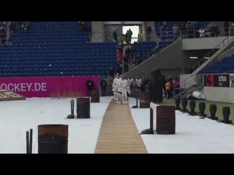 Jungadler Einlauf zum Wintergame