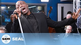 Seal brings his classic &#39;Kiss From A Rose&#39; to life at the SiriusXM Studios