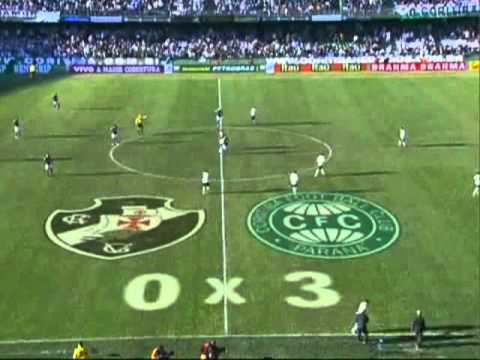 Coritiba 5 x 1 Vasco NARRAÇÃO TRANSAMERICA