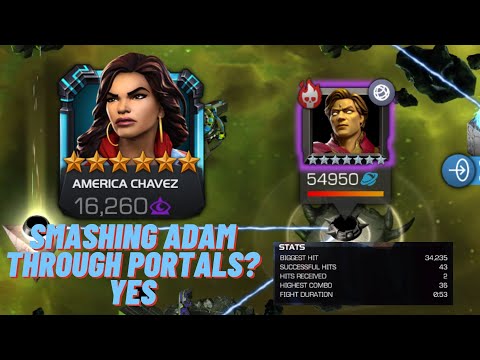 America Chavez Is Too Sparkly For Adam Warlock | Marvel Contest of Champions