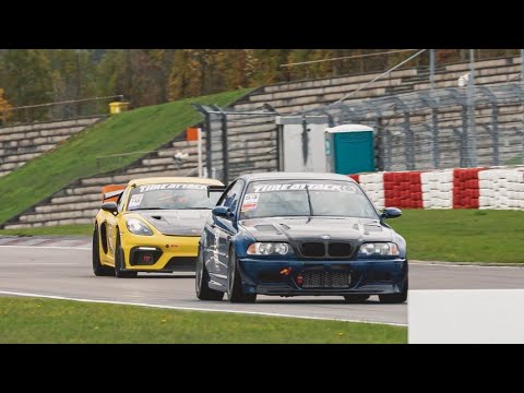 Nürburgring GP 2:10 BMW E46 330i vs Cayman GT4RS European Timeattack Masters 2022