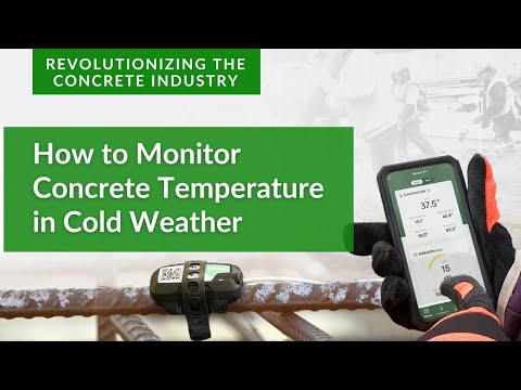 How to Monitor Concrete Temperature in Cold Weather