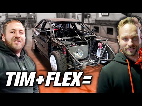 Tim + FLEX = 5 Zylinder DRAGSTER mit Rohrrahmen!