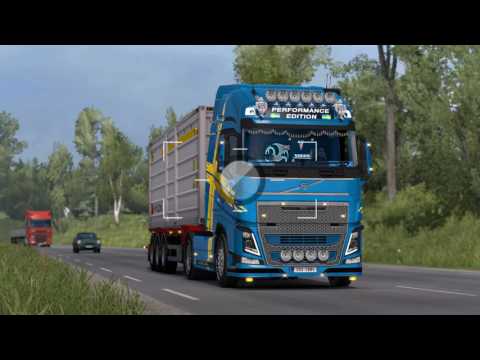 ETS2 Volvo FH16 540 Limoges - Clermont Ferrand