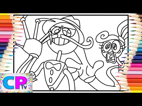 Daddy Long Legs with Mommy Long Legs Coloring Pages/Unknown Brain - Why Do I?[NCS Release]