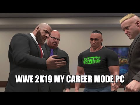 WWE 2K19 My career part 1 gameplay pc story mode hd | WWE 2K19 My career mode PC gameplay
