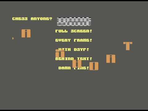 C64 Demo I wrote back in 1995