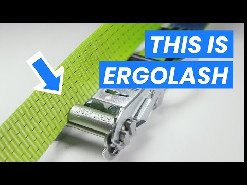 This is ERGOLASH® | The new type of lashing strap
