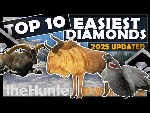 Top 10 EASIEST DIAMONDS (& How to Hunt Them) in 2025!!! (Updated)