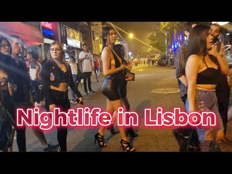 🇵🇹Vida noturna em Lisboa Portugal