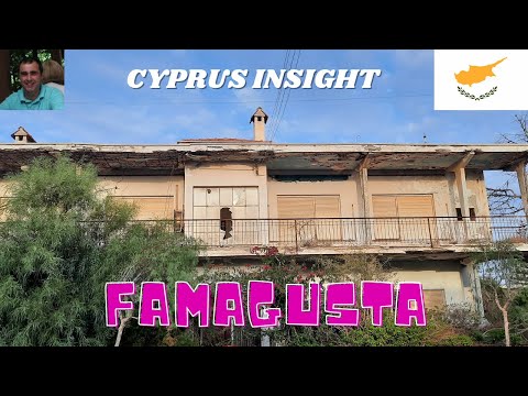 The Ghost Town of Famagusta Varosha Area, Cyprus, Tour Around.