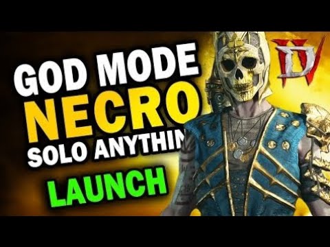 Diablo 4 OP necromancer Build Good For Level 1-100