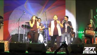 Song Sajda Shankar Mahadevan &amp; Rasika Shekar at AURA 2015 GIT