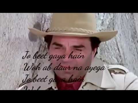 Jo Beet Gaya Hai Wo Ab Daur Na Aayega status