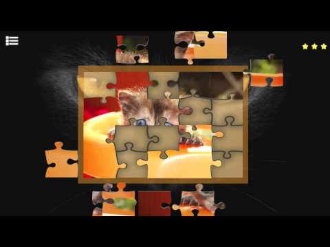 Kitty Cat Jigsaw Puzzles Video