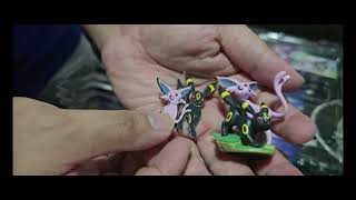 Unboxing Prismatic Evolutions Figure Collection