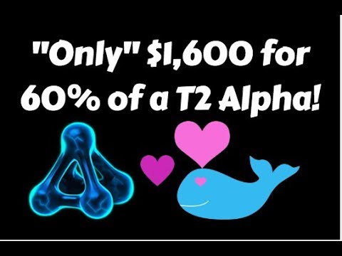 "Only" $1,600 for 60% of a T2 Alpha Catalyst!! WOW!!!