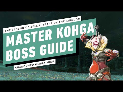 The Legend of Zelda: Tears of the Kingdom - Master Kohga (Abandoned Hebra Mine) Walkthrough