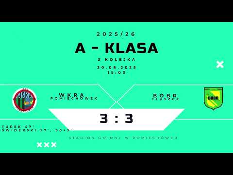 Wkra Pomiechówek - Bóbr Tłuszcz 3:3