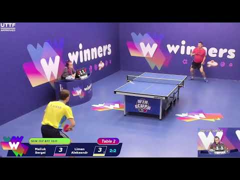 WINners CUP table 2  28.10 Maliuk Sergei - Liman Aleksandr  20:45