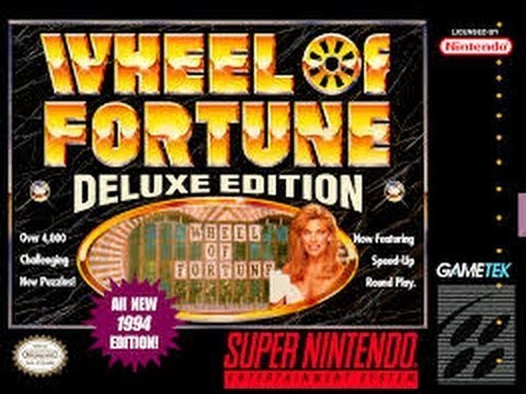 wheel of fortune deluxe edition super nintendo