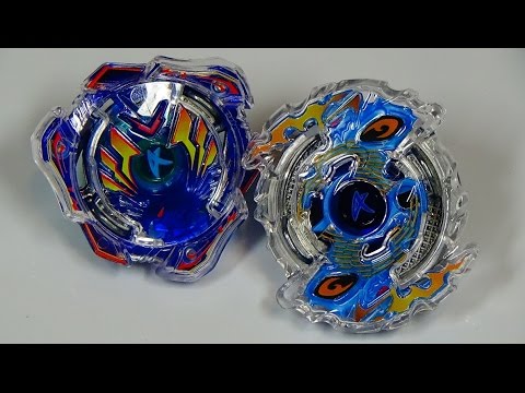 Beyblade Burst ATTACK BATTLE!! Valkyrie Wing Accel VS Ragnaruk Central Accel ベイブレードバースト