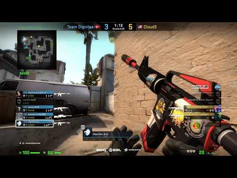 Team Dignitas vs Cloud9 - Group D - ESL One Cologne 2014 - CS:GO