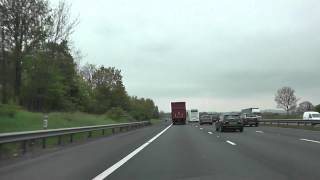 preview picture of video 'Driving On The M5 Motorway From J27 (Tiverton) To J28 (Honiton), England 4th May 2012'