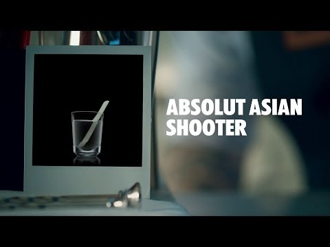 ABSOLUT ASIAN SHOOTER DRINK RECIPE - HOW TO MIX