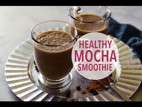 Healthy Banana Mocha Smoothie